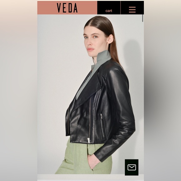 Veda Dali Leather Jacket - Picture 3 of 7